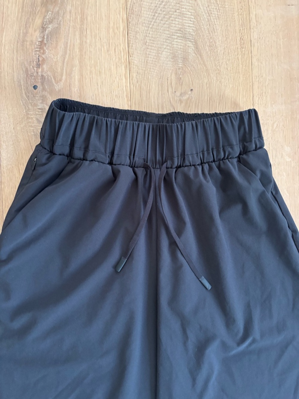 all in motion Black Elastic Waist Wide Leg Pants - Picture 3 of 4